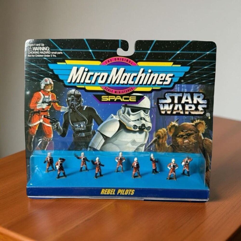 NIP Sealed Galoob Micro Machines Star Wars: Echo Base Troops Mini Figures C2